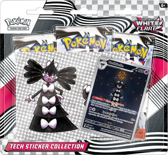 Pokemon SV10.5 White Flare Tech Sticker Collection