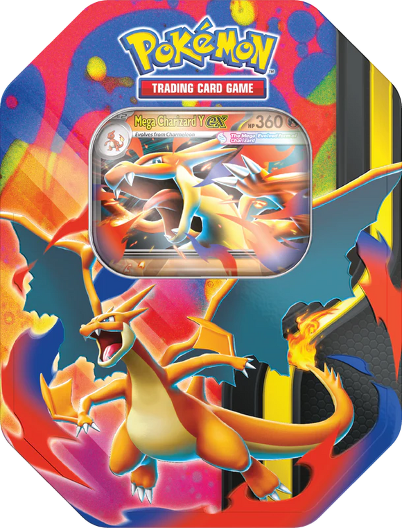 Pokémon TCG: Mega Charizard X Y Tin (Max 1 Total)