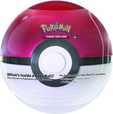 Pokemon Tin - Pokeball Q1 2019 (Display Of 6) *