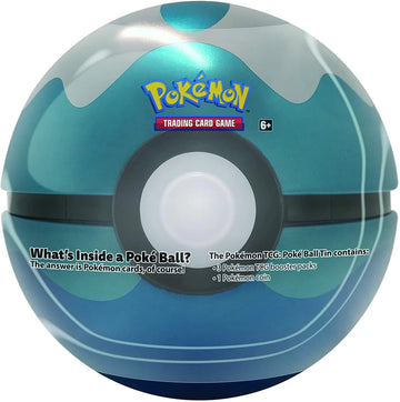 Pokemon Tin - 2018 Pokeball Q4 (Display Of 6) *