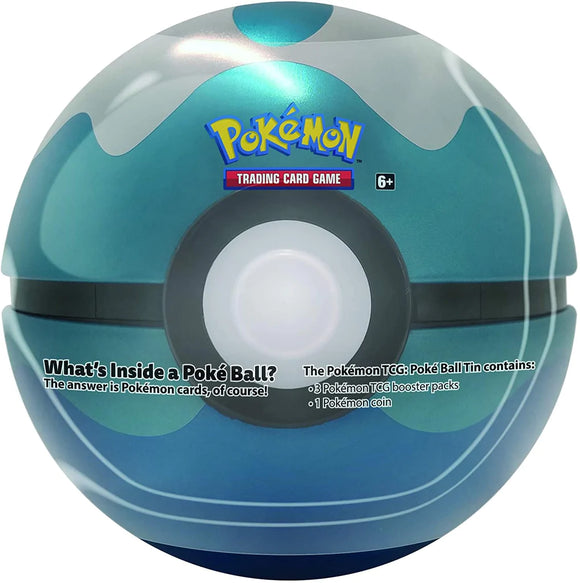 Pokemon Tin - 2018 Pokeball Q4 (Display Of 6) *