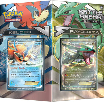 Pokemon Rayquaza Vs Keldeo Battle Arena Duel Deck *