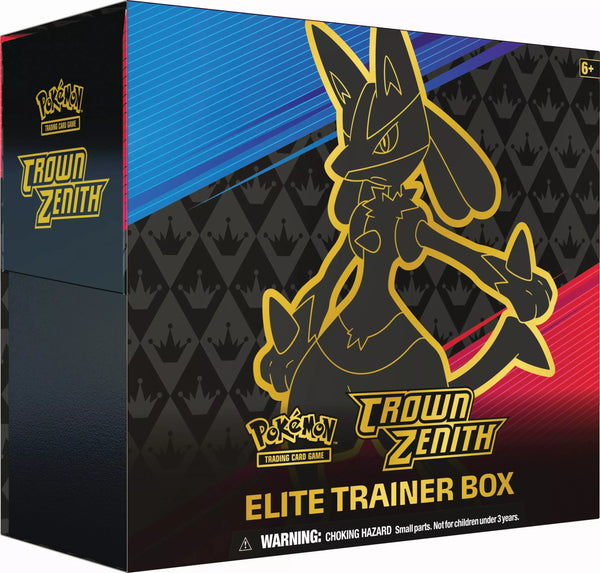 Pokemon SWSH12.5 Crown Zenith Elite Trainer Box