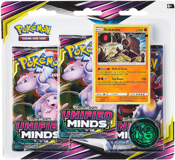 Pokemon 3pk Blister - SM11 Unified Minds