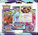 Pokemon SWSH6 Chilling Reign 3-Pack Blister-2