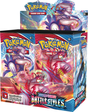 z Pokemon SWSH5 Battle Styles case of SIX Booster Boxes
