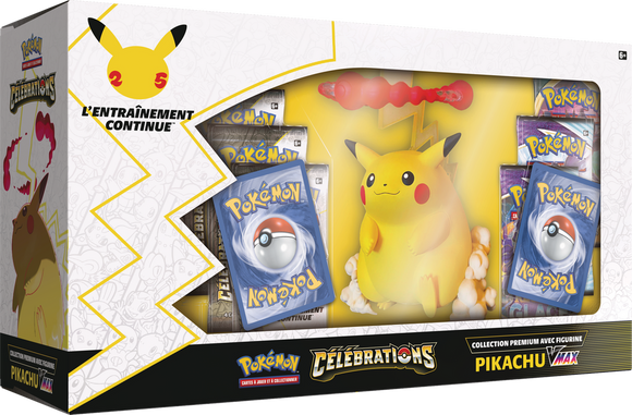 Pokemon Celebrations Pikachu VMAX Premium Figure Collection