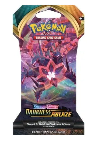 Pokemon 1pk Blister - SWSH03 Darkness Ablaze Sleeved