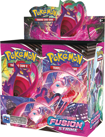 z Pokemon SWSH8 Fusion Strike SIX Booster Boxes