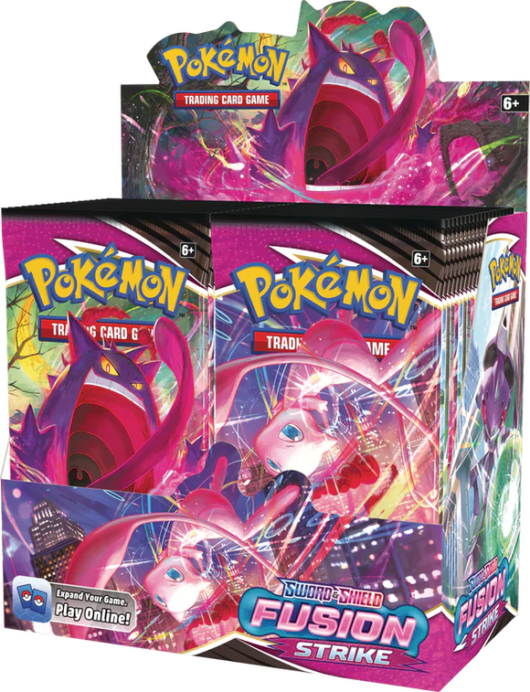 z Pokemon SWSH8 Fusion Strike SIX Booster Boxes