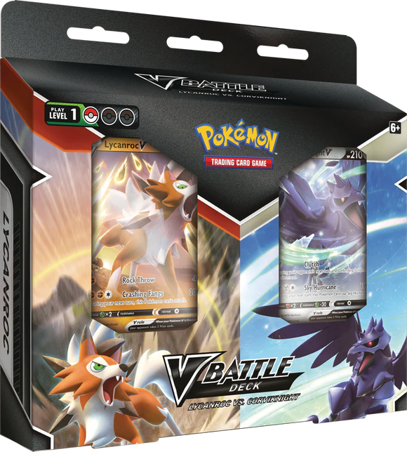 Pokemon Battle Decks: Lycanroc Vs Corviknight (Bundle)