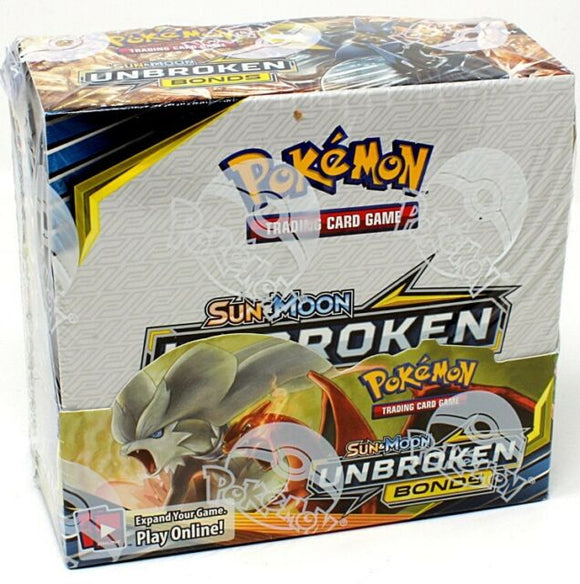 z Pokemon SM10 Unbroken Bonds SIX Booster Boxes
