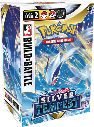 Pokemon SWSH12 Silver Tempest Build & Battle Kit