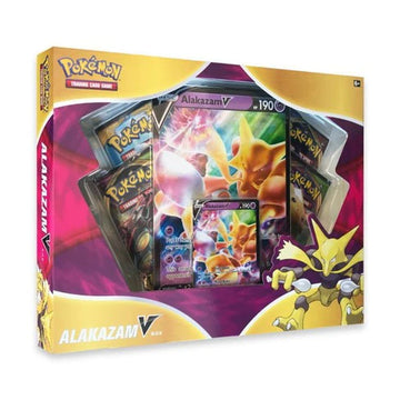 Pokemon Box Set - Alakazam V (6 Extra Promo Cards)