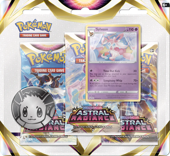 Pokemon SWSH10 Astral Radiance 3-Pack Blister