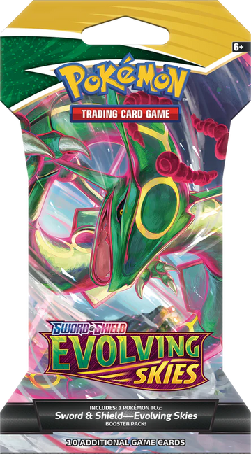 Pokemon SWSH7 Evolving Skies Sleeved Blister