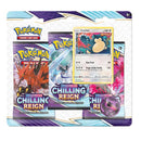 Pokemon SWSH6 Chilling Reign 3-Pack Blister-3