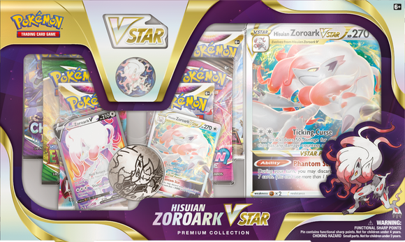 Pokemon Hisuian Zoroark VSTAR Premium Collection