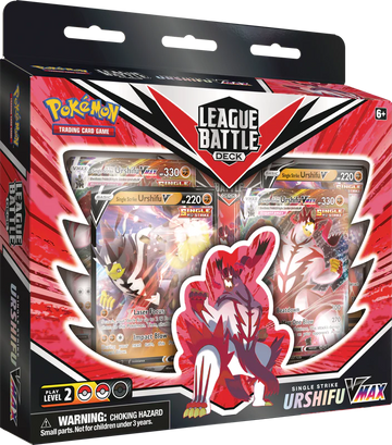 Pokemon League Battle Deck Single/Rapid Strike Urshifu V-Max * - 0