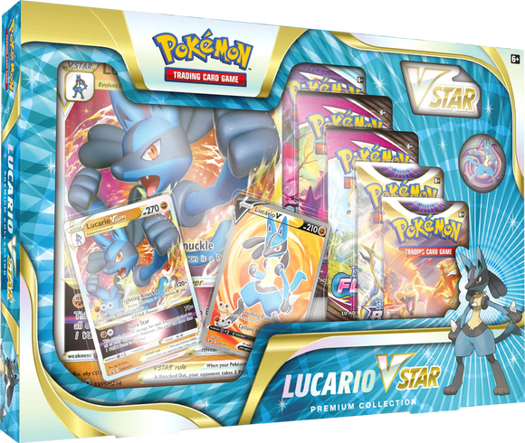 Pokemon Lucario VSTAR Premium Collection Box *