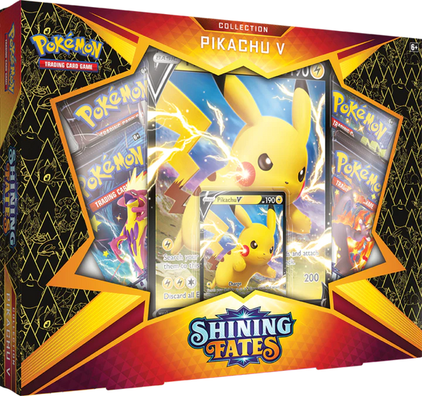 Pokemon Shining Fates Pikachu V Box *