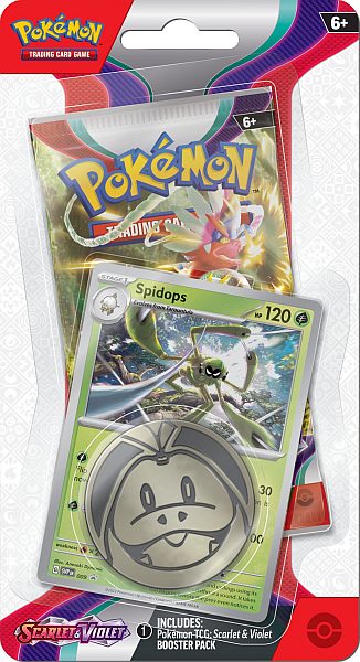 Pokemon SV1 Scarlet and Violet Checklane Blister - 0