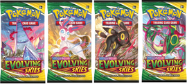 Pokemon SWSH7 Evolving Skies Loose Booster Pack