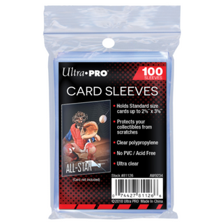 Ultra Pro Card Sleeves (100)