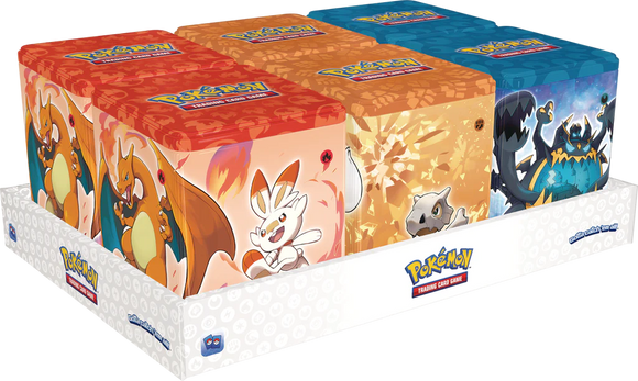 Pokemon Stacking Tin - Fighting/Fire/Darkness