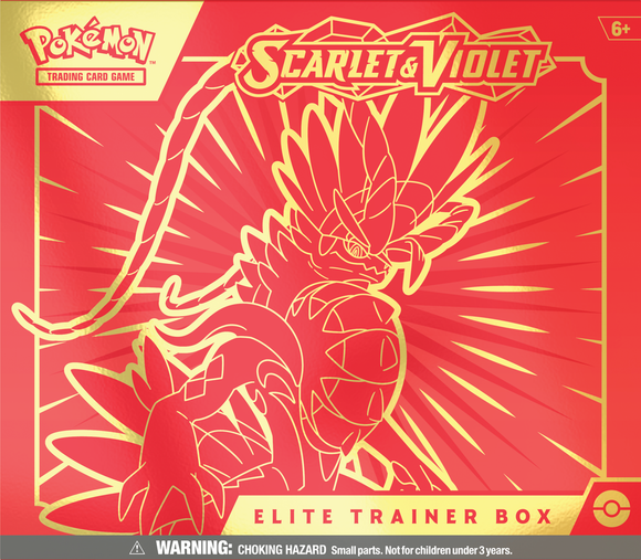 Pokemon SV1 Scarlet and Violet Elite Trainer Box